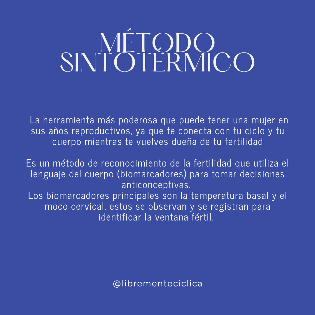 Método Sintotérmico Personal