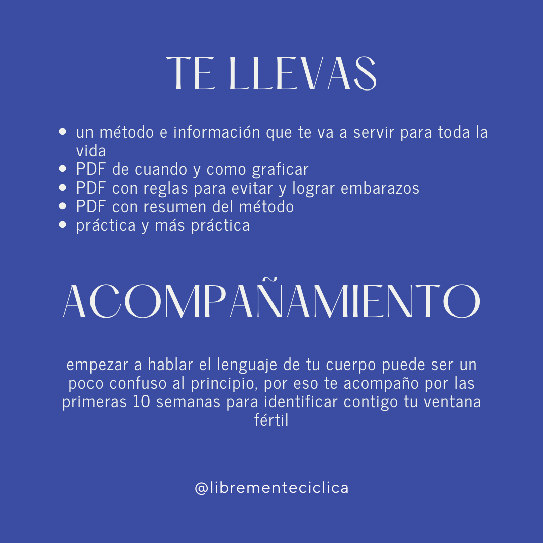 Método Sintotérmico Personal