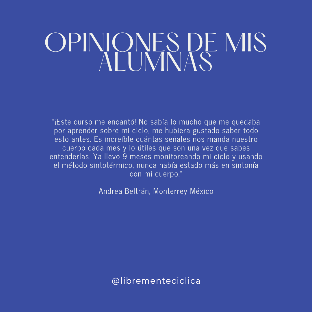 Método Sintotérmico Personal