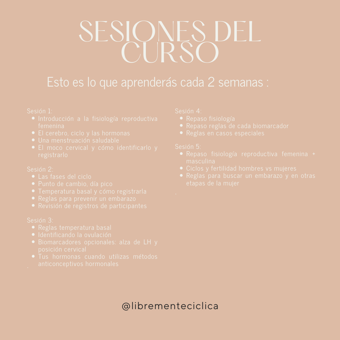 Método Sintotérmico Grupal 8 OCTUBRE